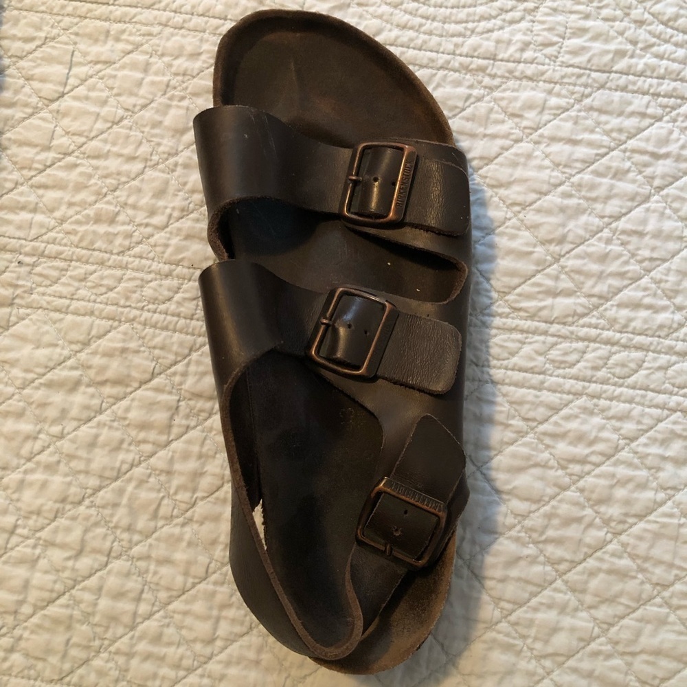 Birkenstock Milano leather sandals. Size 10. - Picture 6 of 11